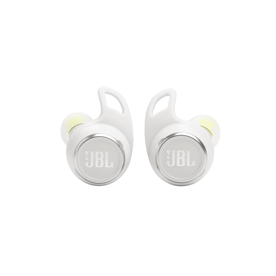 JBL Reflect Aero TWS - White - True wireless Noise Cancelling active earbuds - Front